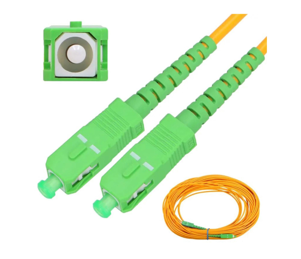 ExtraLink SC/APC-SC/APC Patchcord Jednomodowy Simplex G.657A2 3mm 3m - 1543663 - zdjęcie 3